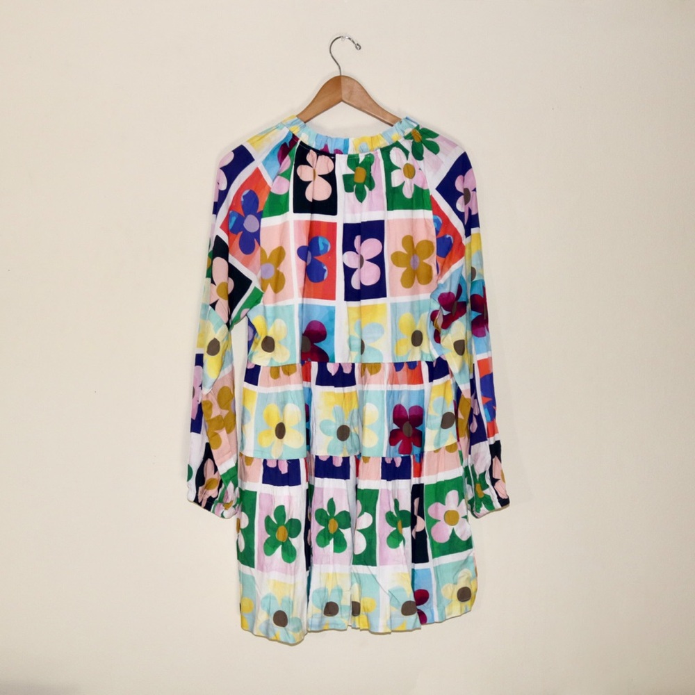 Briton Court Ollie Dress in Flower Power (Multi) - Picture 4 of 11